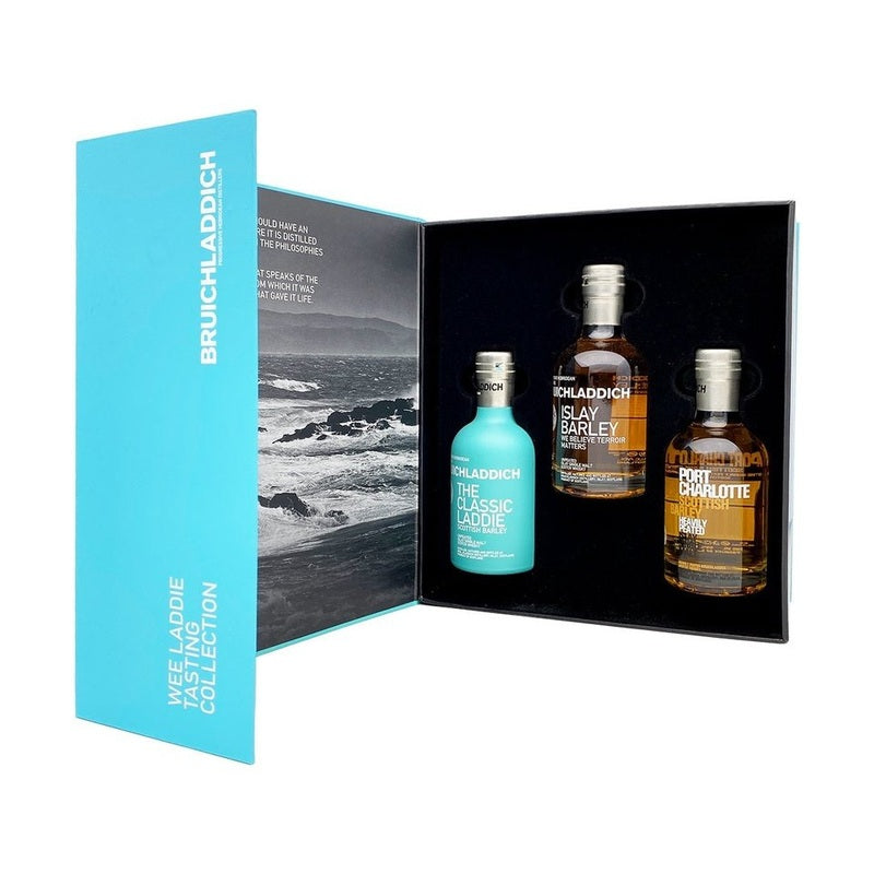 Bruichladdich Wee Laddie Tasting Collection 3-Pack - LoveScotch.com