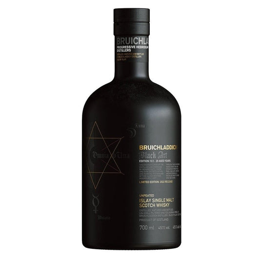 Bruichladdich Black Art 2022 Edition 10.1 29 Year Old Islay Single Malt Scotch Whisky - LoveScotch.com