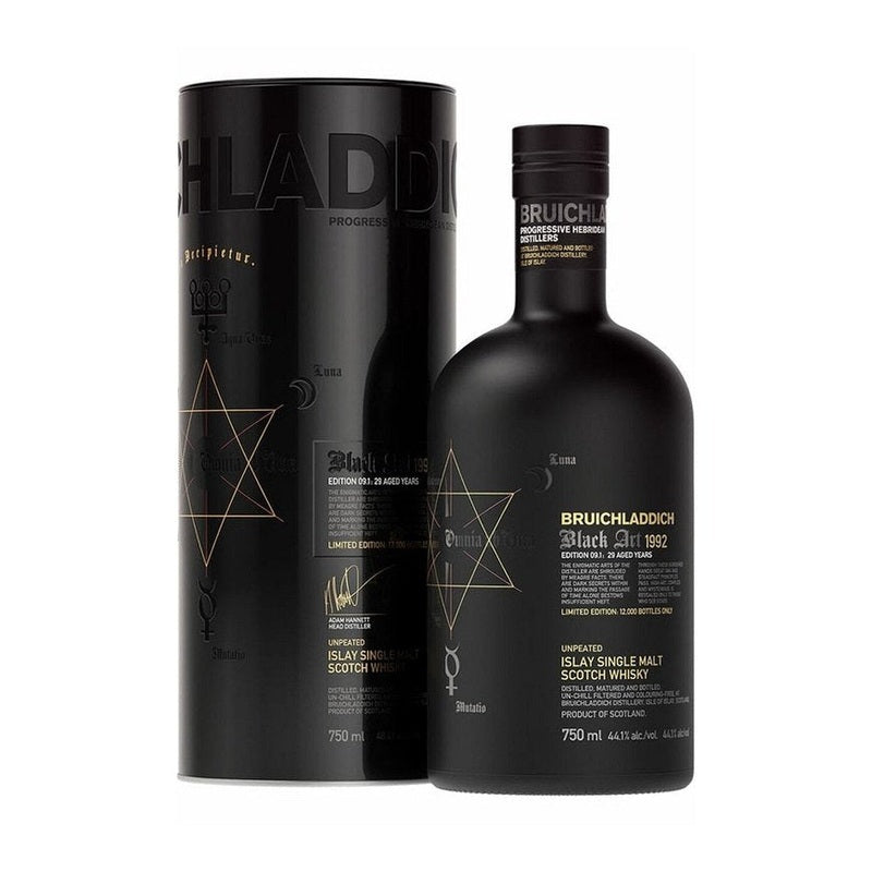 Bruichladdich Black Art 1992 Edition 9.1 29 Year Old Islay Single Malt Scotch Whisky - LoveScotch.com