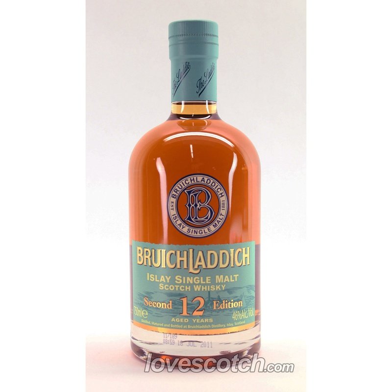 Bruichladdich Islay 12 Year Second Edition - LoveScotch.com