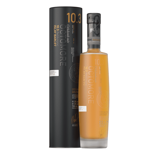 Bruichladdich Octomore 10.3 Edition Super Heavily Peated 6 Year Old Islay Barley Single Malt Scotch Whisky