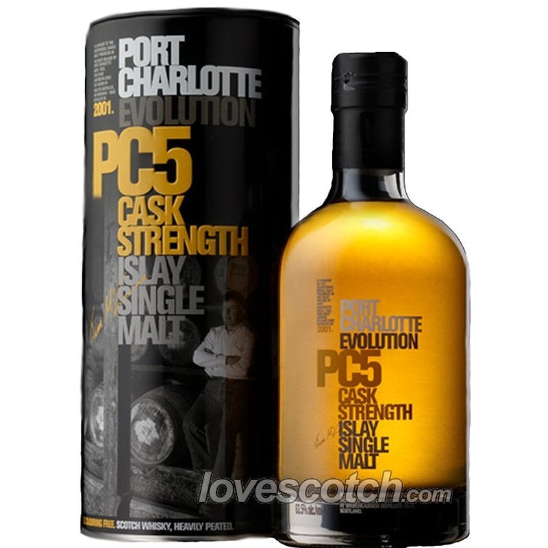 Bruichladdich PC5 Port Charlotte Evolution Cask Strength First Edition - LoveScotch.com