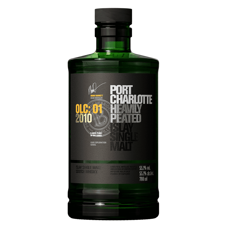 Bruichladdich Port Charlotte OLC: 01 2010 Heavily Peated Islay Single Malt Scotch Whisky - LoveScotch.com