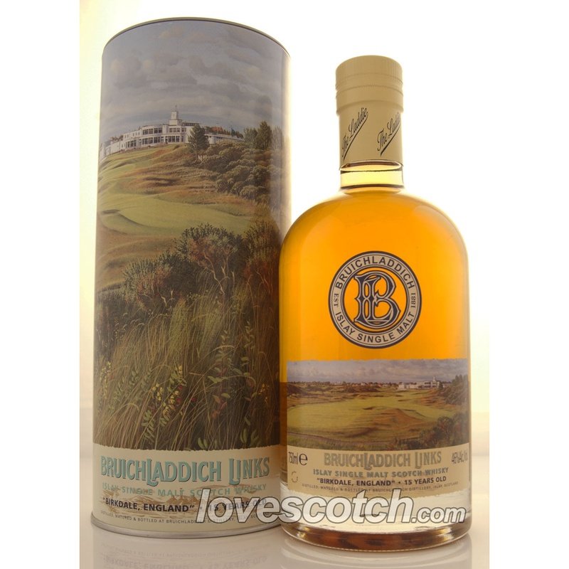 Bruichladdich 15 Year Old Links Birkdale - LoveScotch.com