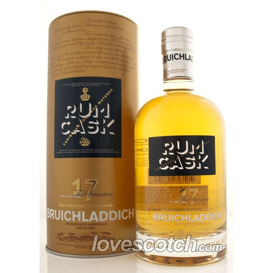 Bruichladdich 17 Year Old Rum Cask - LoveScotch.com