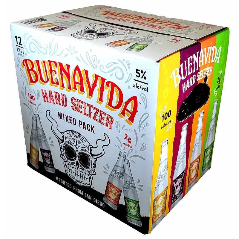 Buenavida Hard Seltzer Mixed 12-Pack - LoveScotch.com