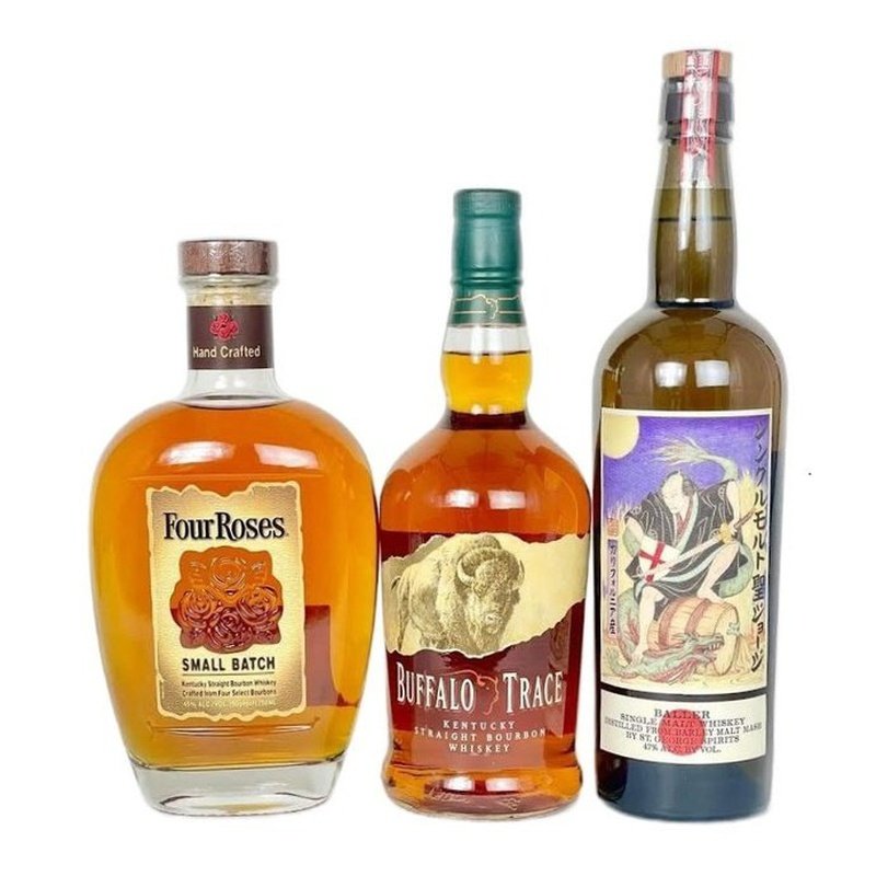 Buffalo Trace, Four Roses, & St. George Bundle - LoveScotch.com