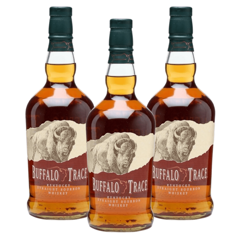 Buffalo Trace Kentucky Straight Bourbon Whiskey 3 Pack - LoveScotch.com
