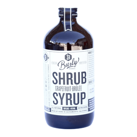 Burly 'Grapefruit-Brûlée' Shrub Syrup