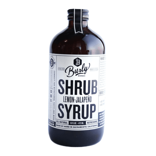 Burly 'Lemon-Jalapeno' Shrub Syrup - LoveScotch.com