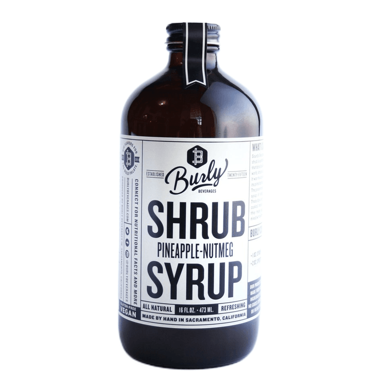 Burly 'Pineapple-Nutmeg' Shrub Syrup - LoveScotch.com
