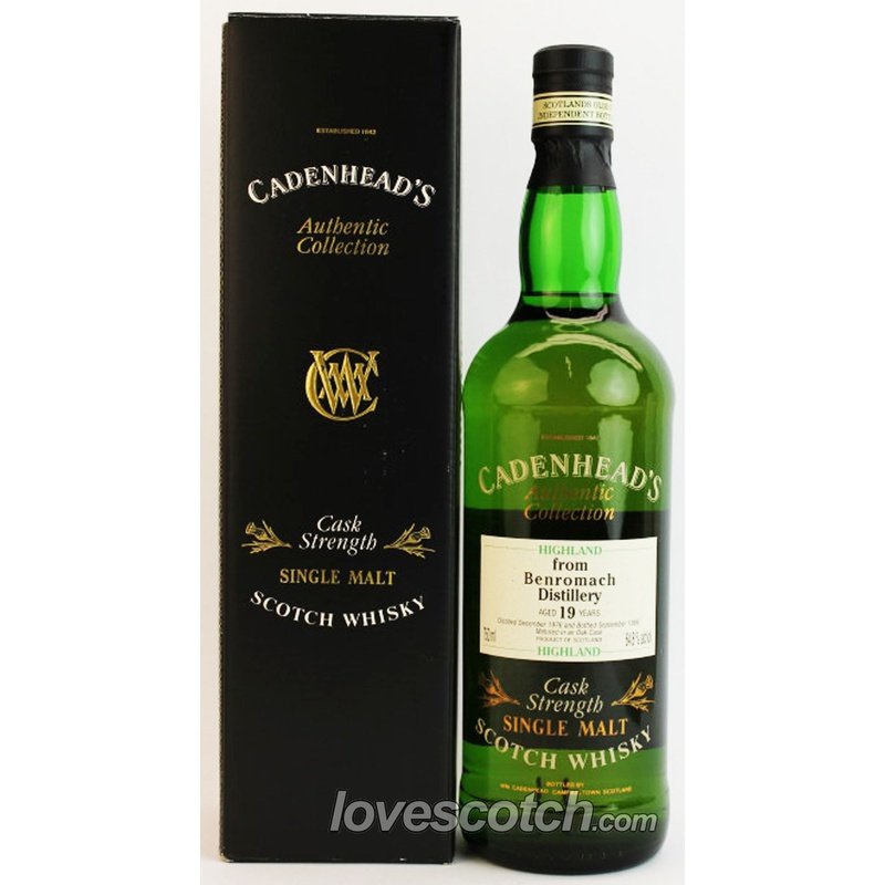 Cadenhead's Benromach 1976 19 Years Old - LoveScotch.com