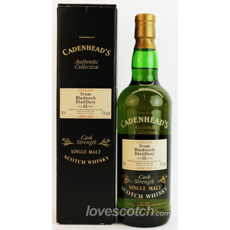 Cadenhead's Bladnoch 1980 15 Years Old - LoveScotch.com