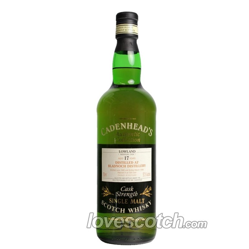Cadenhead's Bladnoch 1980 17 Years Old - LoveScotch.com