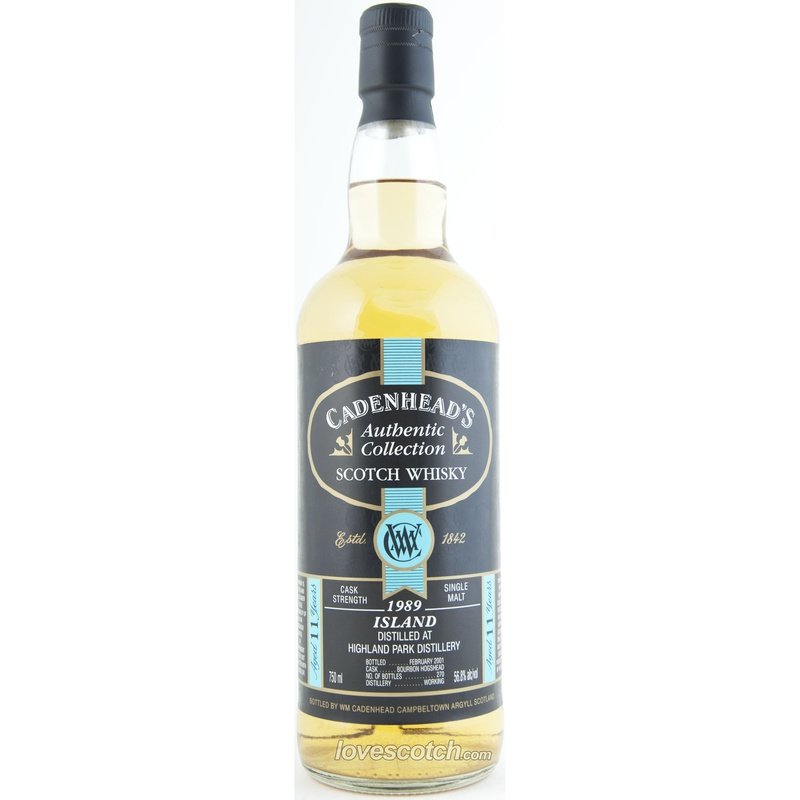 Cadenhead's Highland Park 1989 - LoveScotch.com