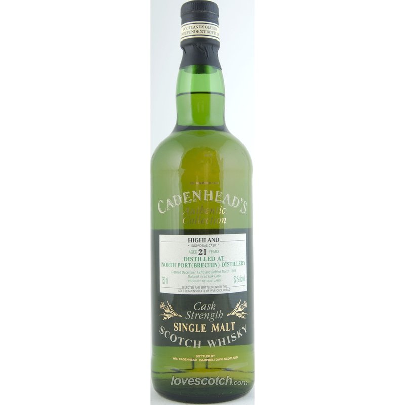 Cadenhead's North Port - Brechin 1976 21 Years Old - LoveScotch.com