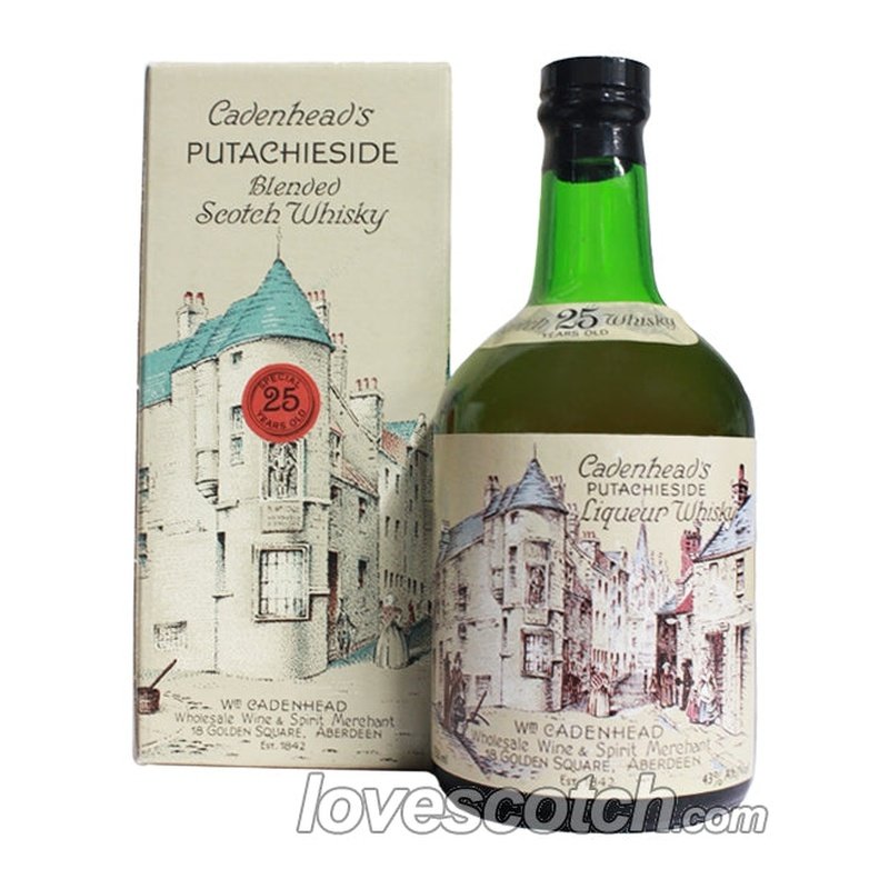 Cadenhead's Putachieside 25 Year Old Blended Scotch Whisky - LoveScotch.com