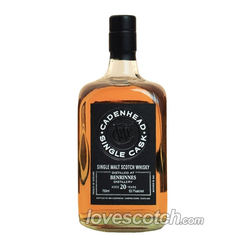 Cadenhead's Single Cask Benrinnes 20 yr - LoveScotch.com