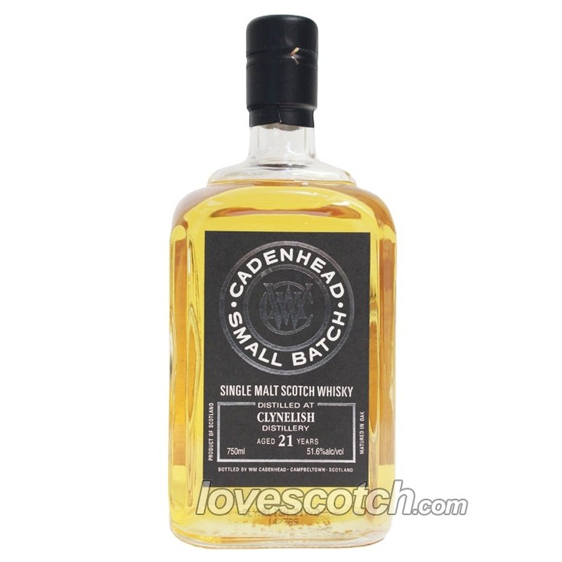 Cadenhead's Small Batch Clynelish 21 Year Old - LoveScotch.com