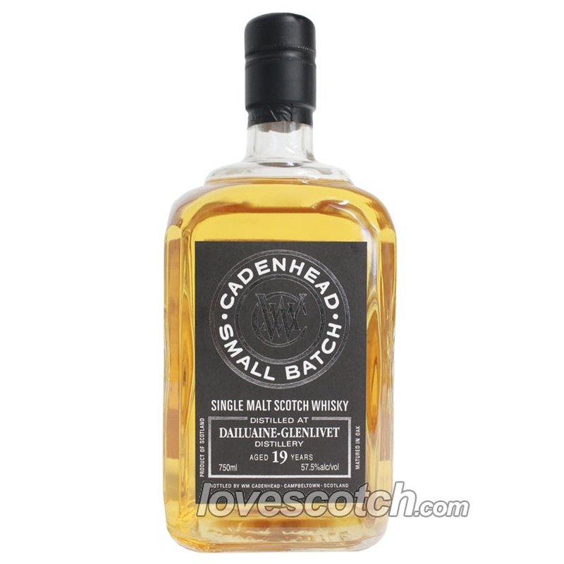 Cadenhead's Small Batch Dailuaine 19 Year Old - LoveScotch.com
