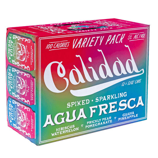 Calidad Agua Fresca Spiked Sparkling Seltzer Variety 12-Pack - LoveScotch.com