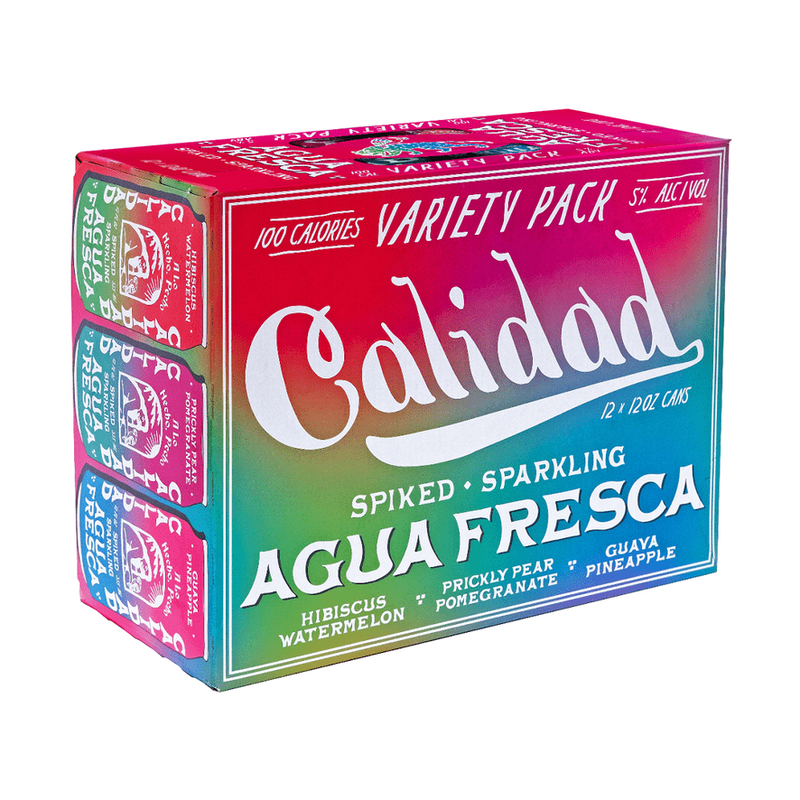 Calidad Agua Fresca Spiked Sparkling Seltzer Variety 12-Pack - LoveScotch.com