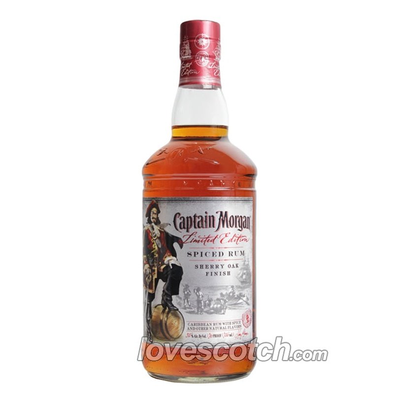 Captain Morgan Spiced Rum Limited Edition Sherry Oak Finish - LoveScotch.com