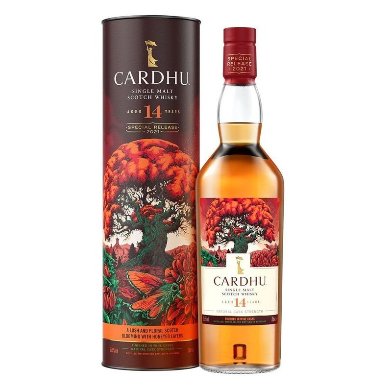 Cardhu 14 Year Old Special Release 2021 "The Scarlet Blossoms of Black Rock" Single Malt Scotch Whisky - LoveScotch.com