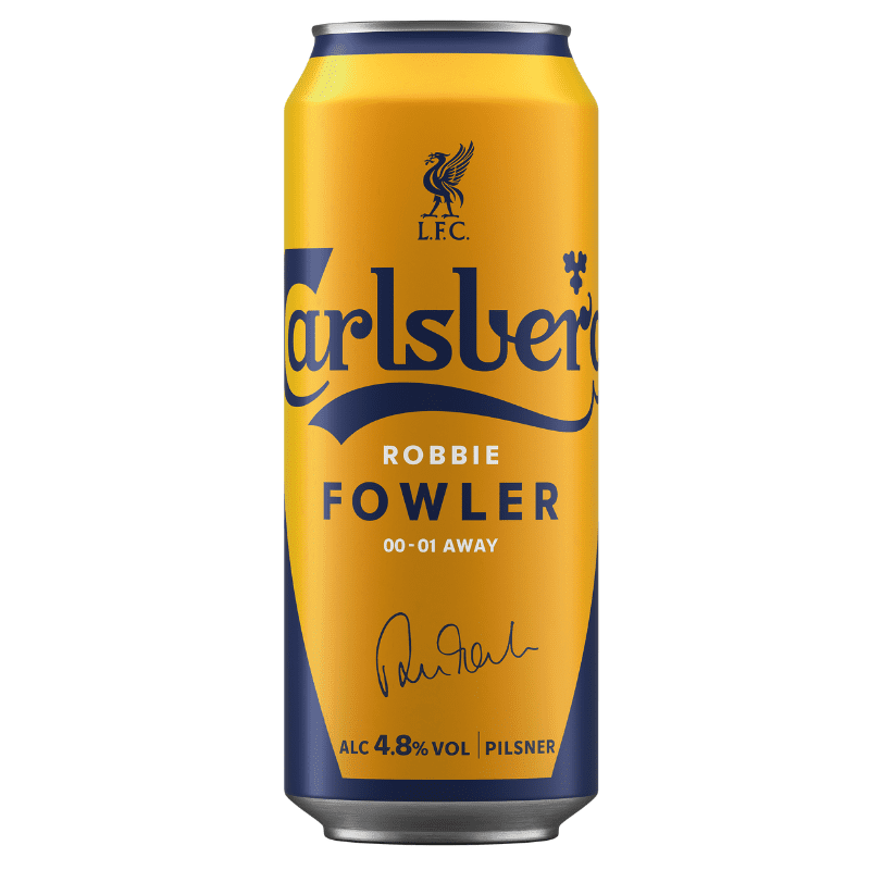 Carlsberg 'Robbie Fowler' Pilsner Beer 4-Pack - LoveScotch.com