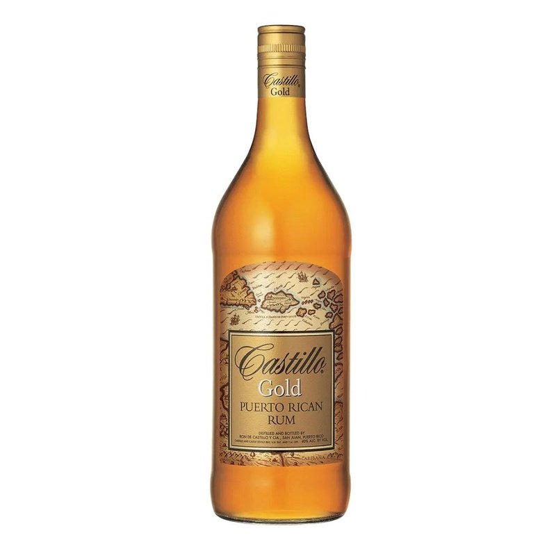 Castillo Gold Puerto Rican Rum (Liter) - LoveScotch.com