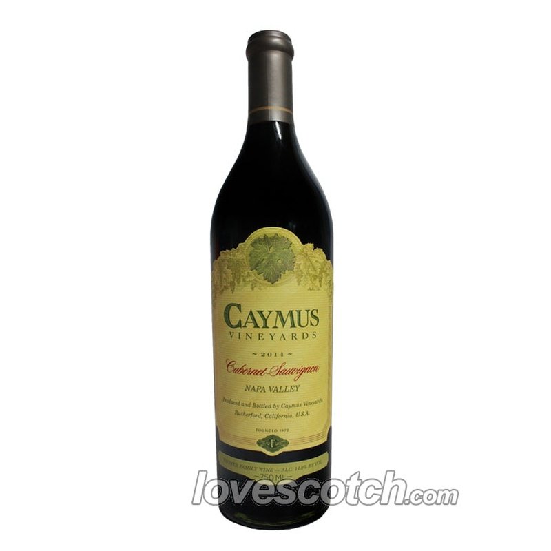 Caymus Cabernet Sauvignon 2015 - LoveScotch.com