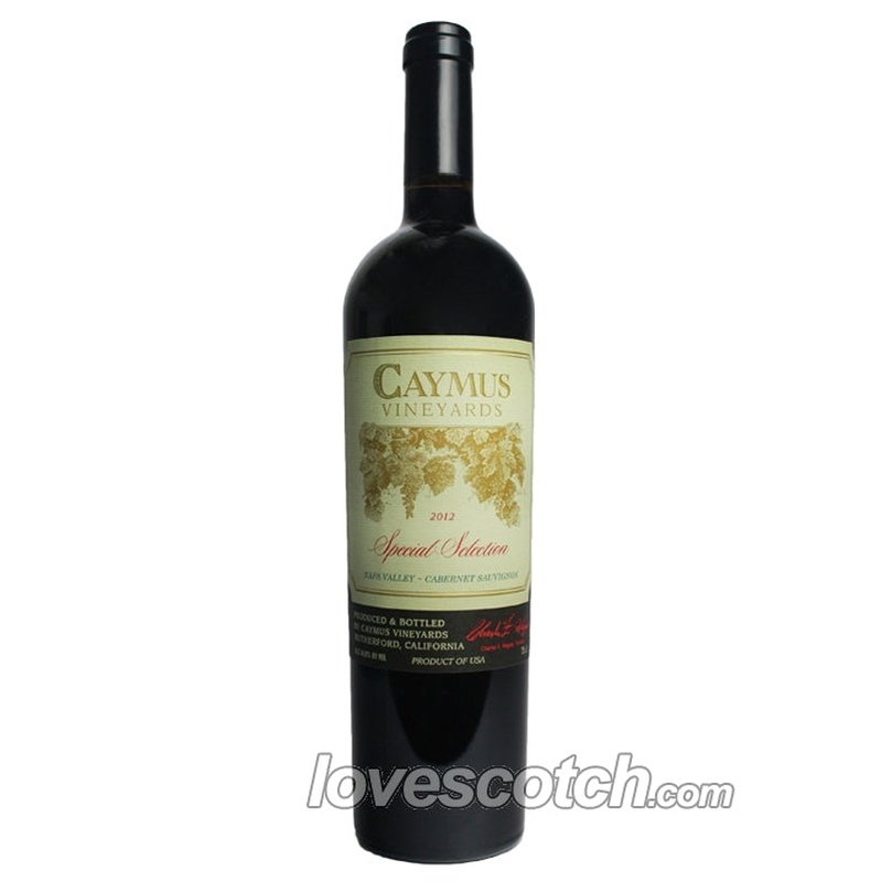 Caymus Special Selection Napa Valley Cabernet Sauvignon 2012 - LoveScotch.com