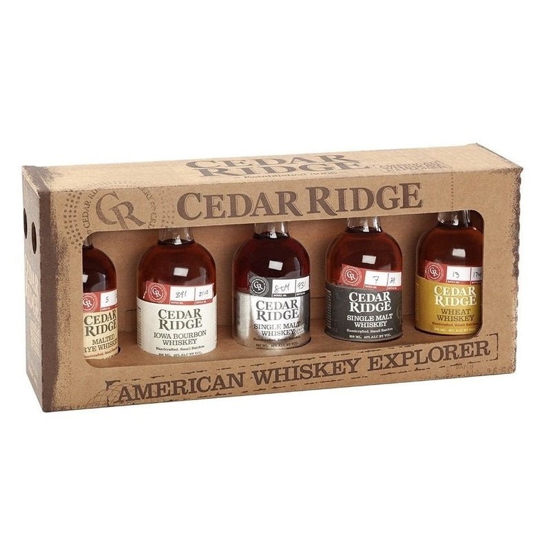 Cedar Ridge American Whiskey Explorer 5-Pack - LoveScotch.com