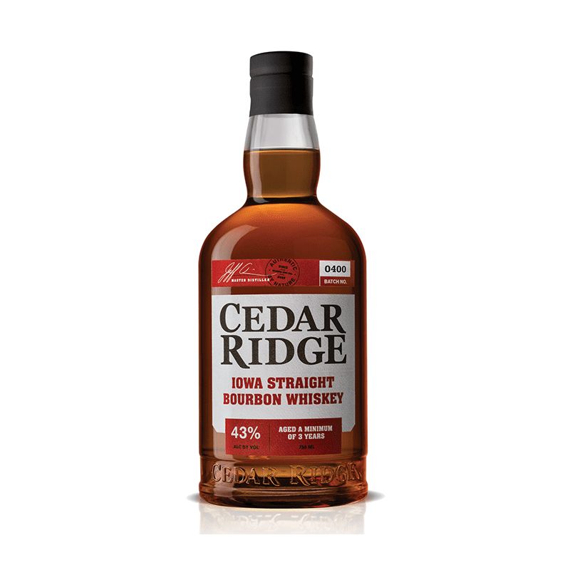 Cedar Ridge Iowa Straight Bourbon Whiskey - LoveScotch.com