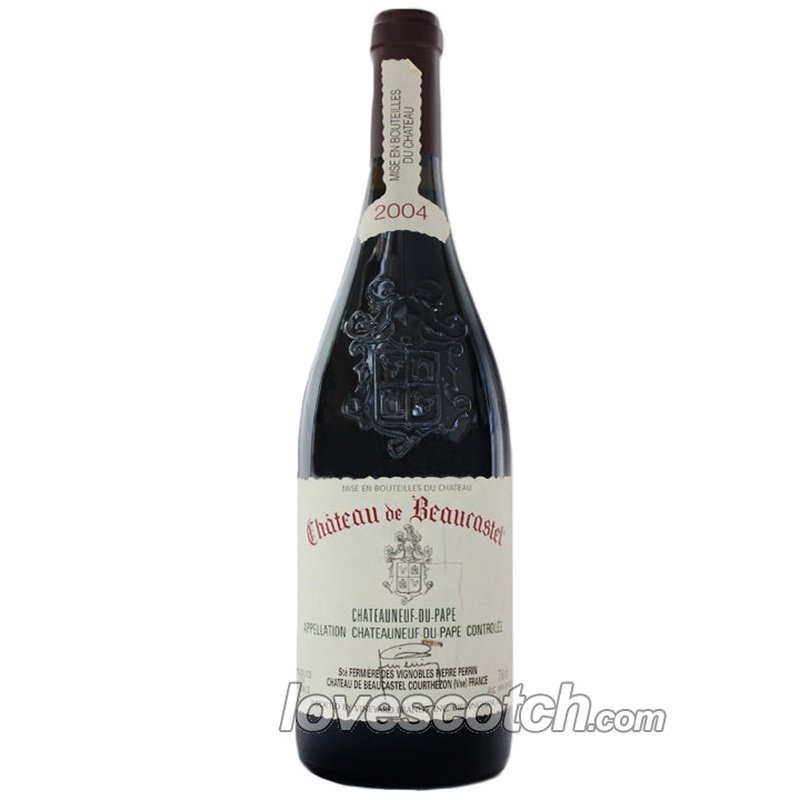 Chateau De Beaucastel Chateauneuf-Du-Pape Rouge 2004 - LoveScotch.com