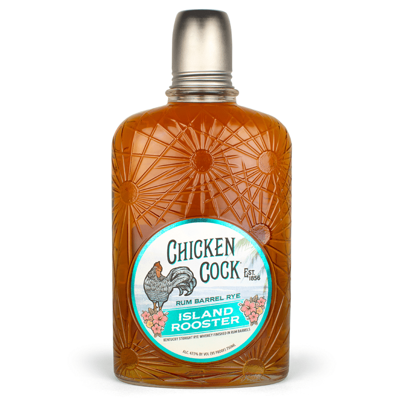 Chicken Cock Island Rooster Rum Barrel Rye Whiskey - LoveScotch.com