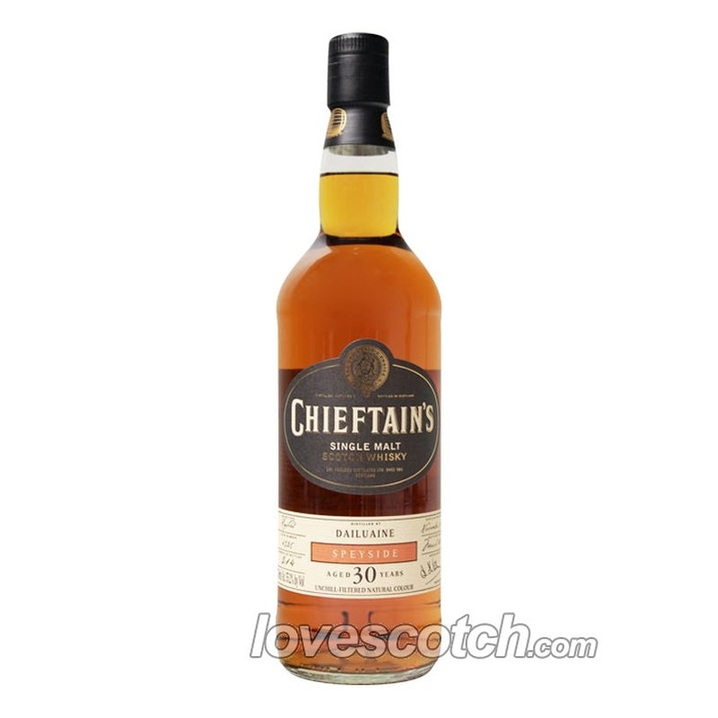 Chieftain's Dailuaine 30 Year Old - LoveScotch.com