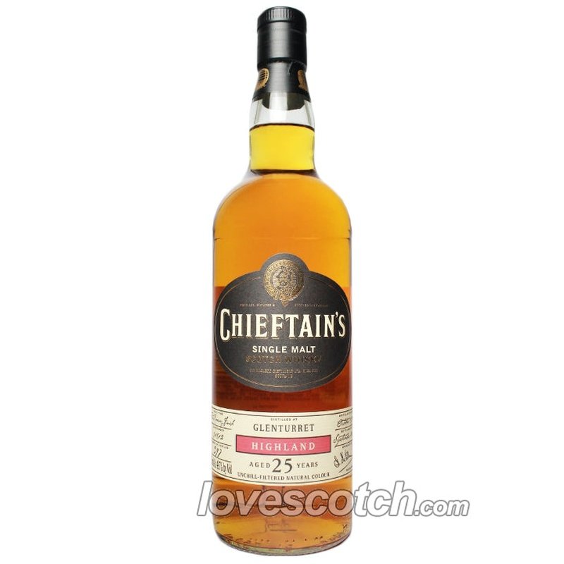 Chieftain's Glenturret 25 Year Old - LoveScotch.com