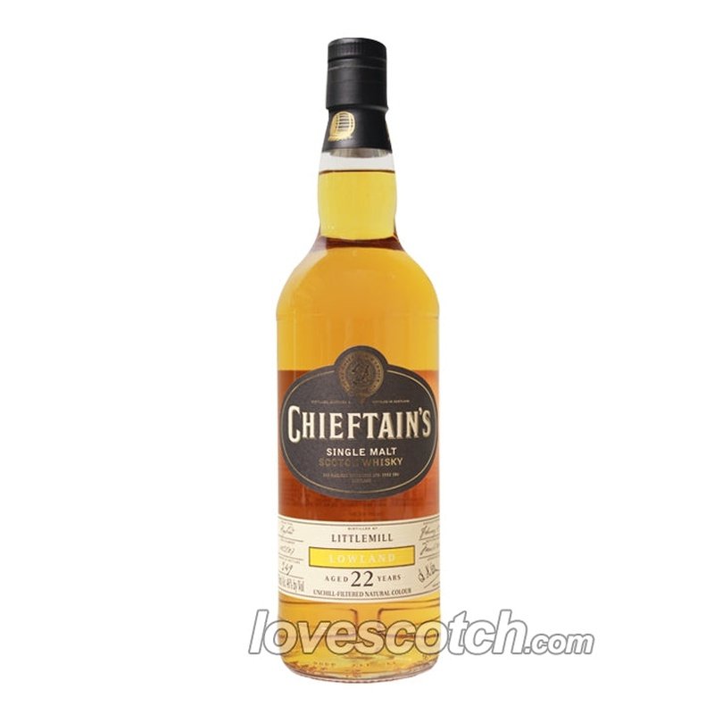 Chieftain's Littlemill 22 Year Old - LoveScotch.com