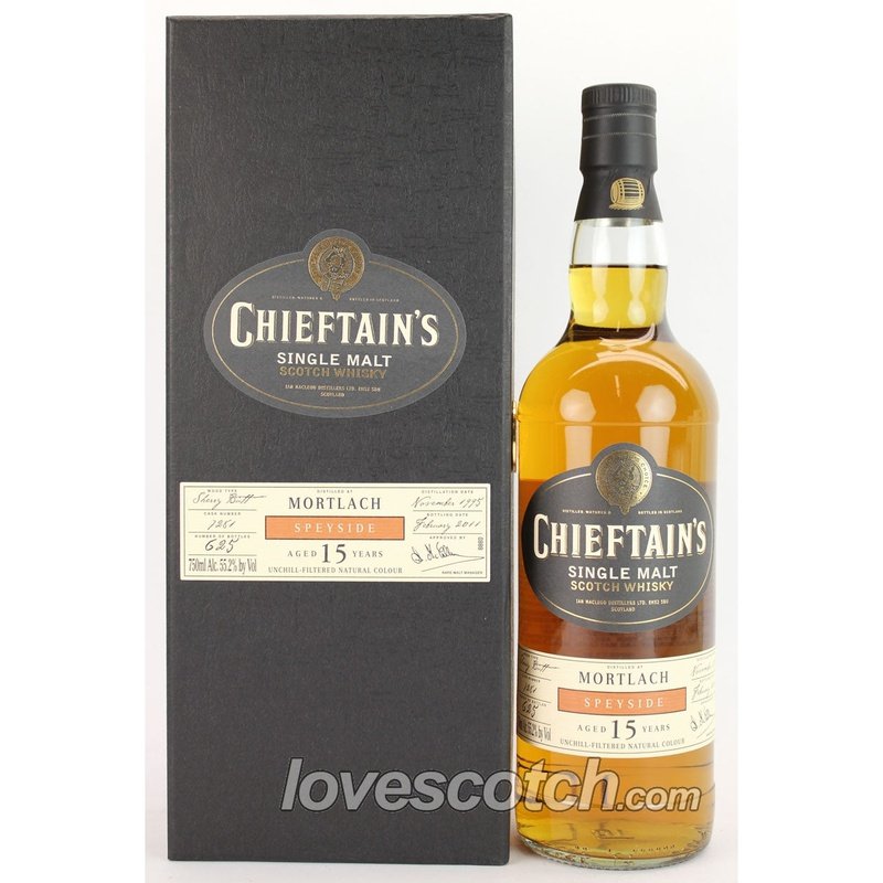 Chieftain's Mortlach Speyside 15 Years Old - LoveScotch.com