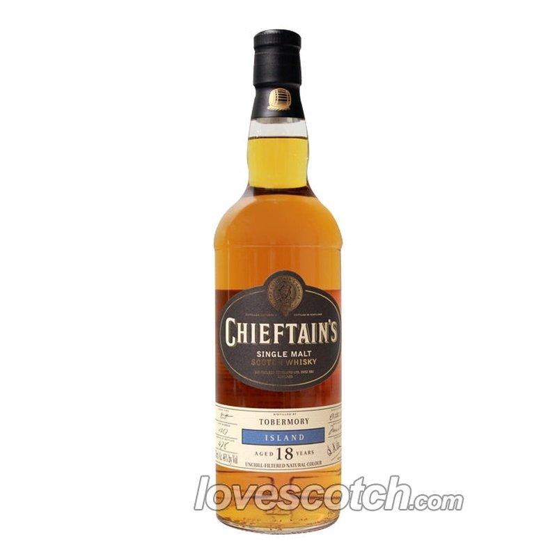 Chieftain's Tobermory 18 Year Old - LoveScotch.com
