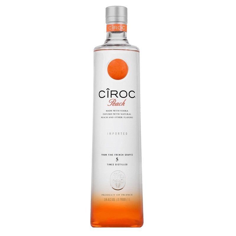 Ciroc Peach Flavored Vodka (Liter) - LoveScotch.com