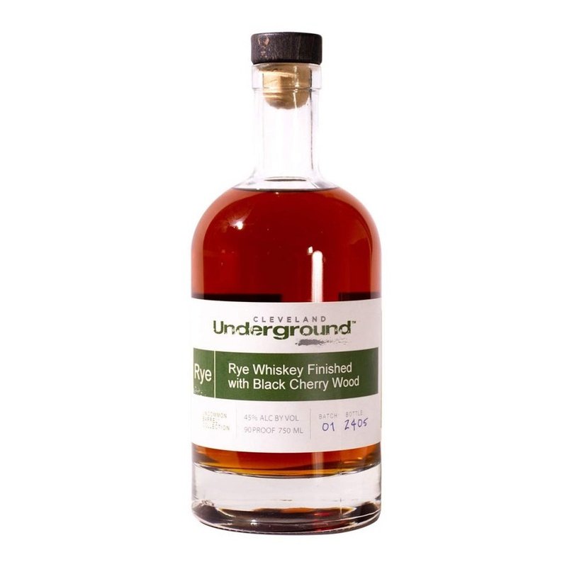 Cleveland Underground Black Cherry Wood Finished Rye Whiskey - LoveScotch.com