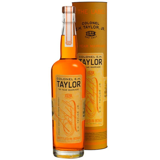 Colonel E.H. Taylor 18 Year Marriage Bottled in Bond Kentucky Straight Bourbon Whiskey - LoveScotch.com