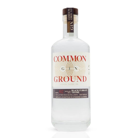 Common Ground Recipe 02 Black Currant & Thyme Gin - LoveScotch.com