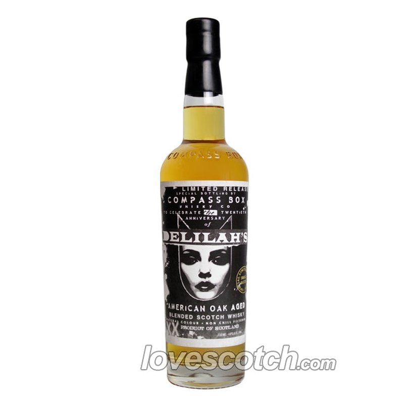 Compass Box Delilah's American Oak Aged Blended Scotch Whisky - LoveScotch.com