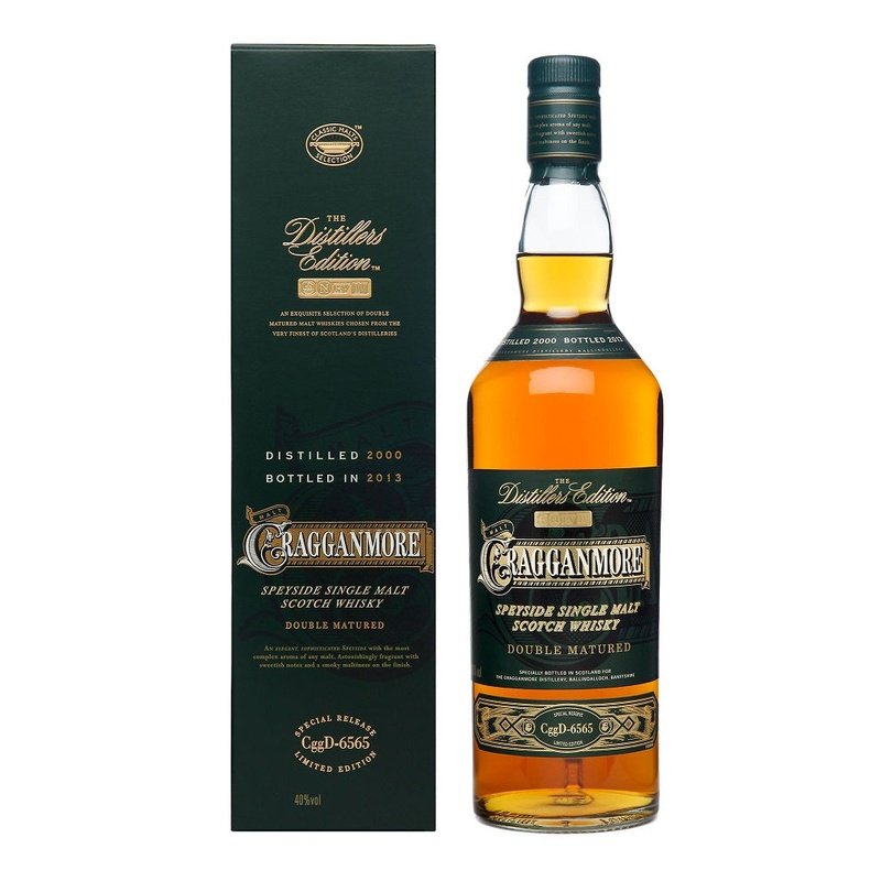 Cragganmore Distillers Edition Double Matured Reserve CggD-6565 Speyside Single Malt Scotch Whisky - LoveScotch.com