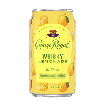 Crown Royal Whisky Lemonade Cocktail 4-pack - LoveScotch.com