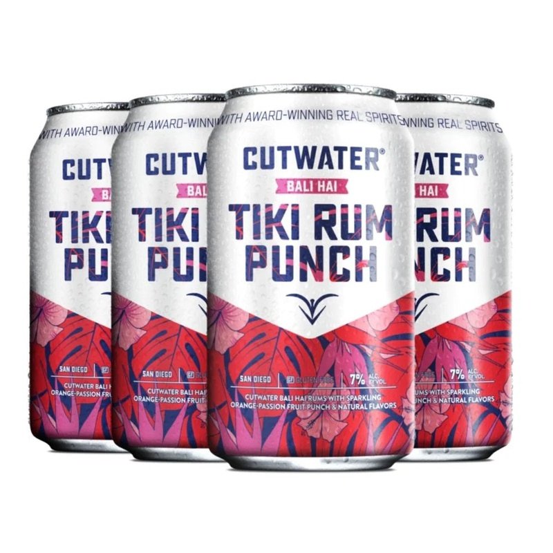 Cutwater Bali Hai Tiki Rum Punch 4-Pack Cocktail - LoveScotch.com