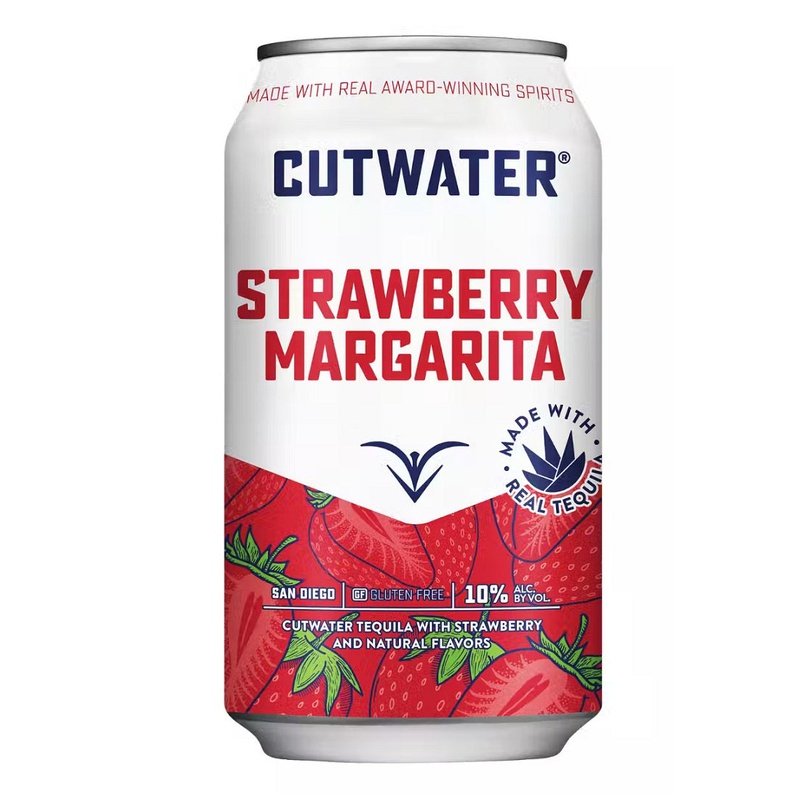 Cutwater Strawberry Margarita 4-Pack Cocktail - LoveScotch.com
